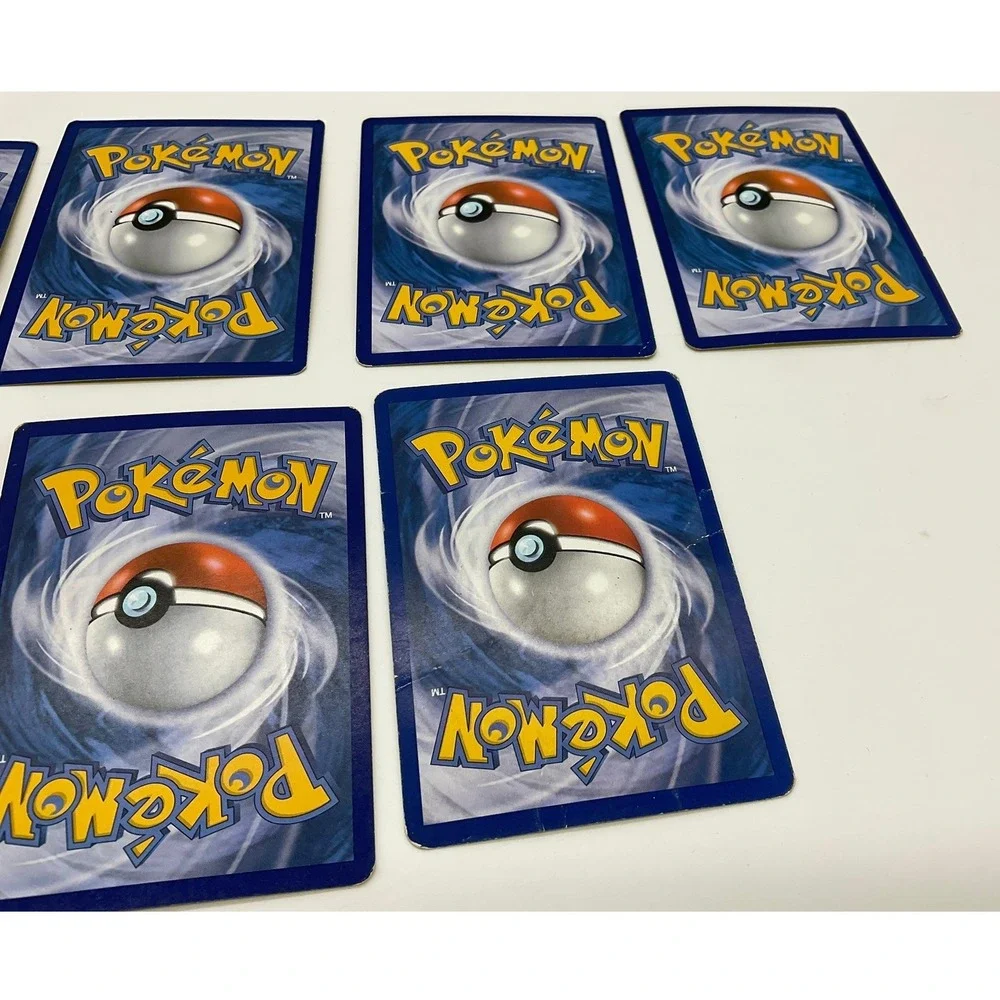 Pokemon Water Type Card Lot 7pc Froakie Psyduck Spheal Luvdisc TCG Mixed Set